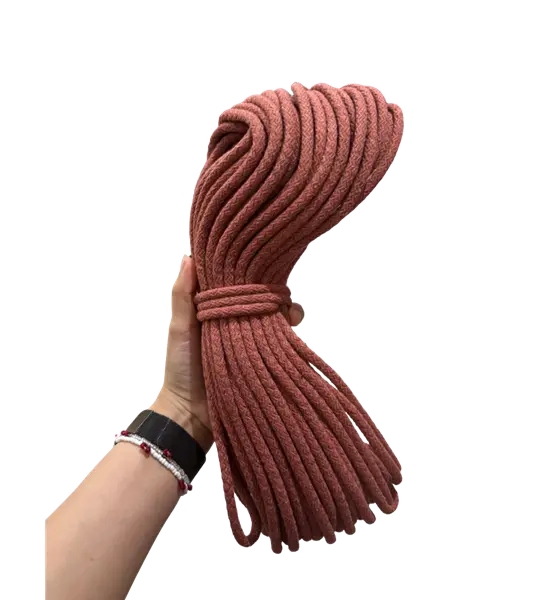 Tress Rope for Rope Baskets & Crafts 8mm — Terracotta