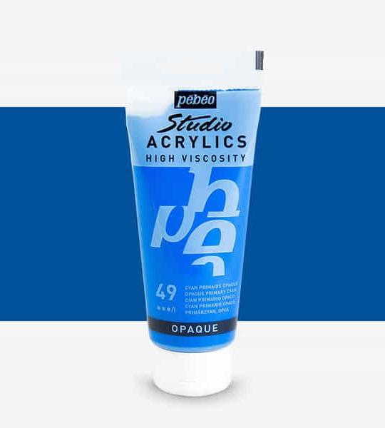 Pebeo Studio Acrylic Paint 100ml – Opaque High Quality Artist Color