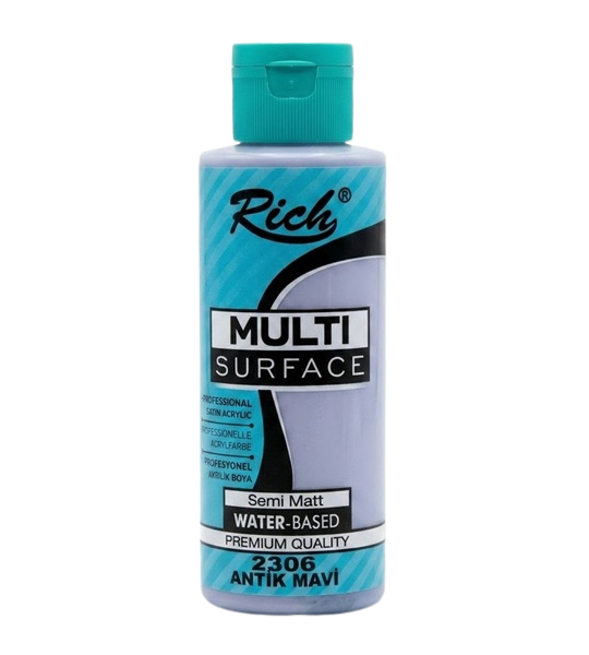Rich Multi Surface Satin Acrylic Paint