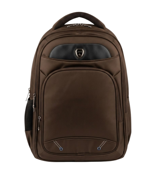 PL Power Cloth Brown Laptop Backpack
