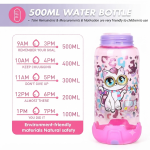 Girls Cat Water Bottle