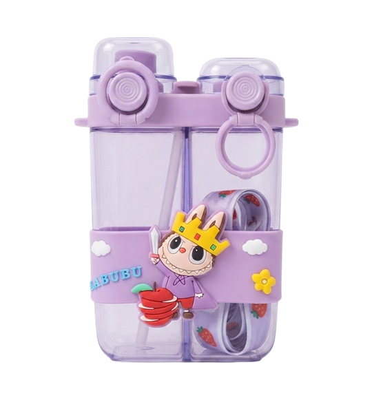 Stitch Dual Compartment Water Bottle