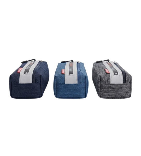 Denim Oxford Pencil Case