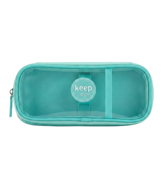Transparent Multi-Compartment Pencil Case