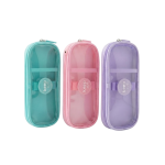 Transparent Multi-Compartment Pencil Case