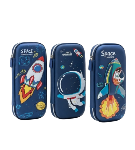 3D Space EVA Pencil Case