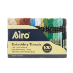 طقم خيوط تطريز بوليستر من Airo بطول 8 متر