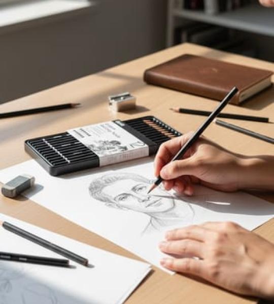 Dunix Graphite Sketching Pencils – Professional Art Set