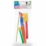 Children’s Washable Paintbrush Set – 4 Pcs Sponge Brushes
